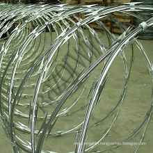 Low price bto-22 concertina razor barbed wire mesh  meters price philippines manufacturer